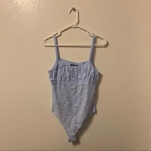 NEVER WORN BEFORE BABY BLUE BODYSUIT
